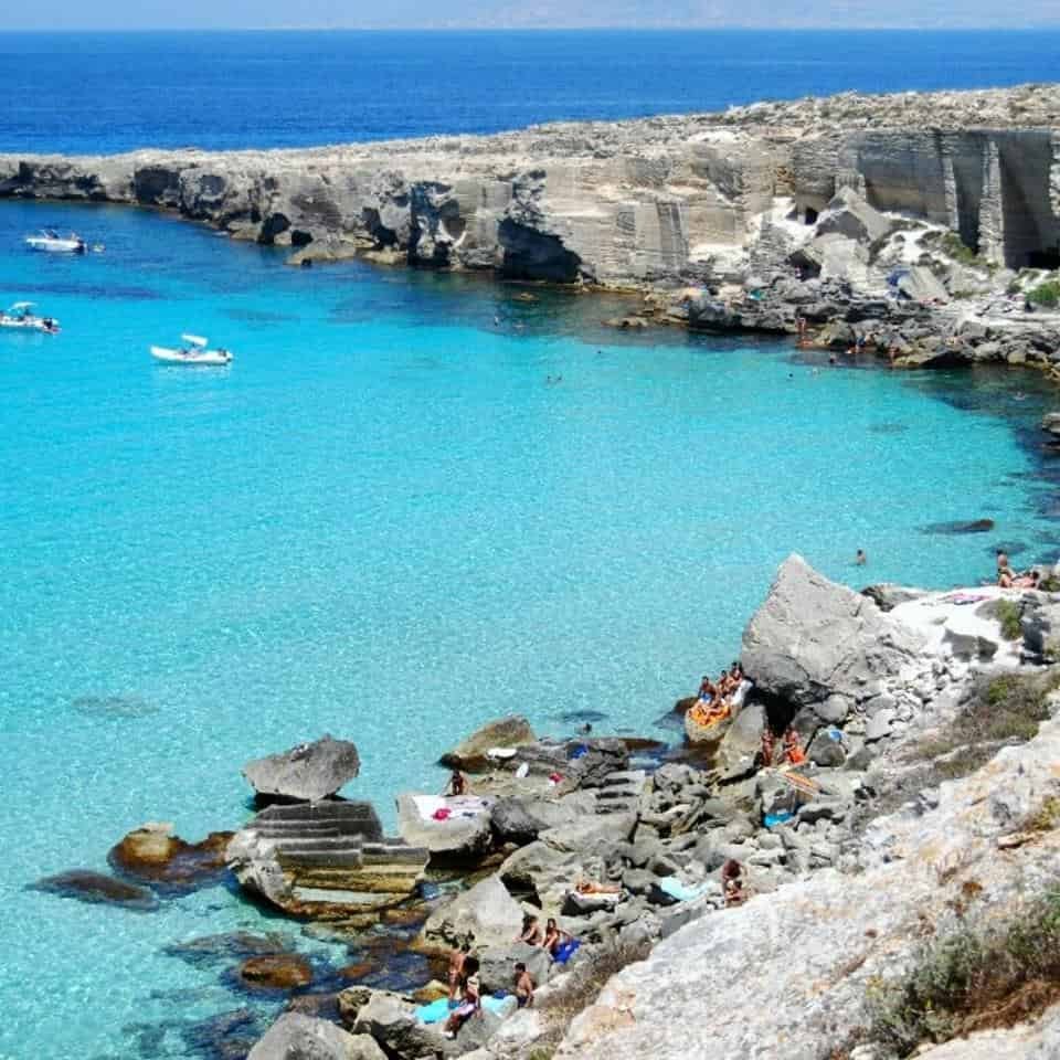 Cala Rossa, Favignana
