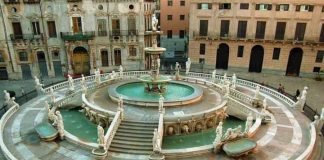 What to see in Palermo: Top 10 Sights and Attractions The fountain in Piazza Pretoria (also called Piazza della Vergogna) in Palermo