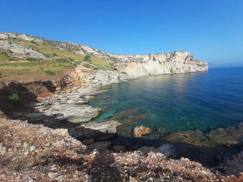 La baia di Fossa dello Stinco, nella Riserva Naturale dello Zingaro