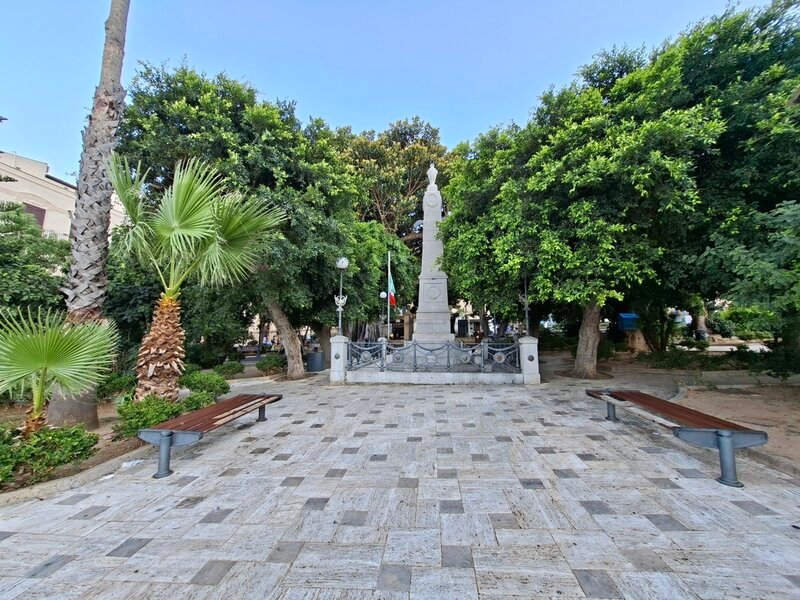 Interno di Villa Regina Margherita a Castellammare del Golfo