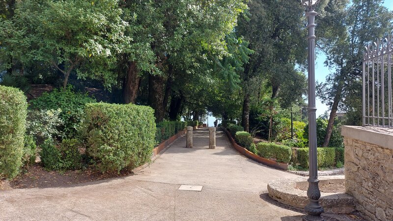 Ingresso dei Giardini del Balio a Erice