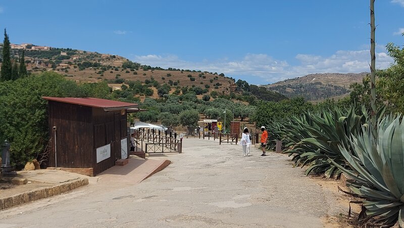 Una delle biglietterie del Parco Archeologico Valle dei  Templi